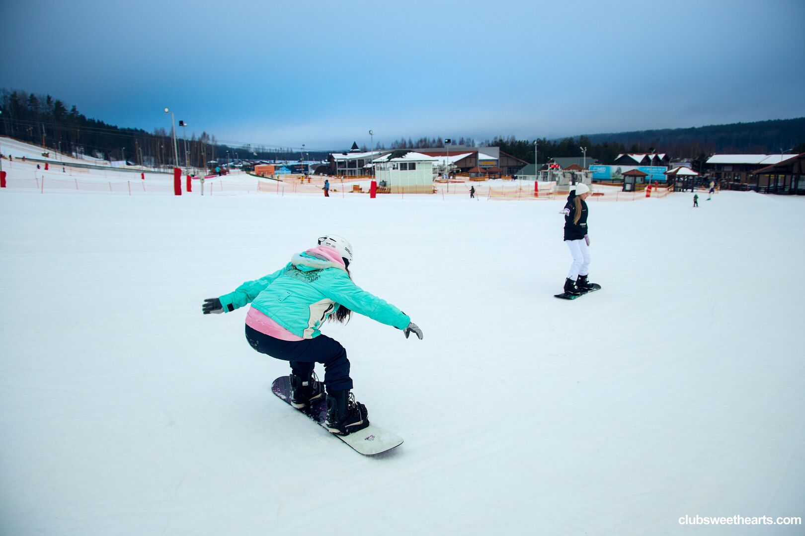 Snowboarding makes us so horny