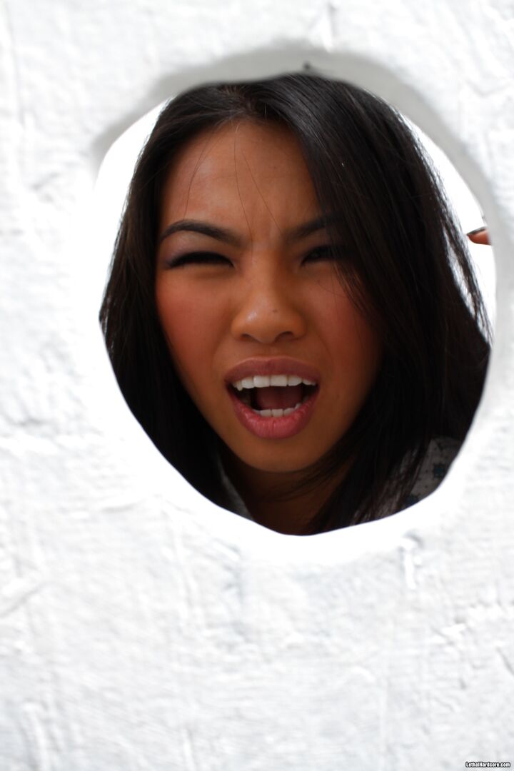 Asian Shows You How She Works A Glory Hole