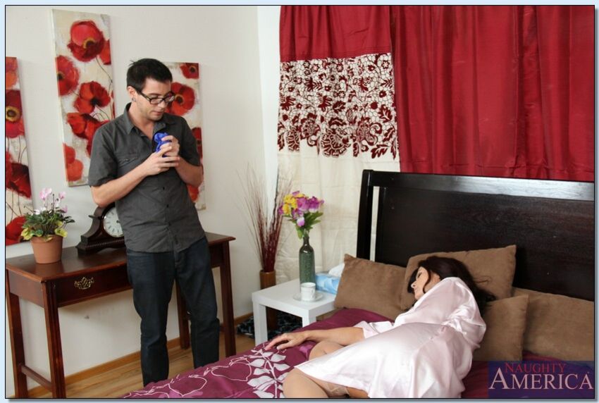 Magdalene St. Michaels fucking in the bed