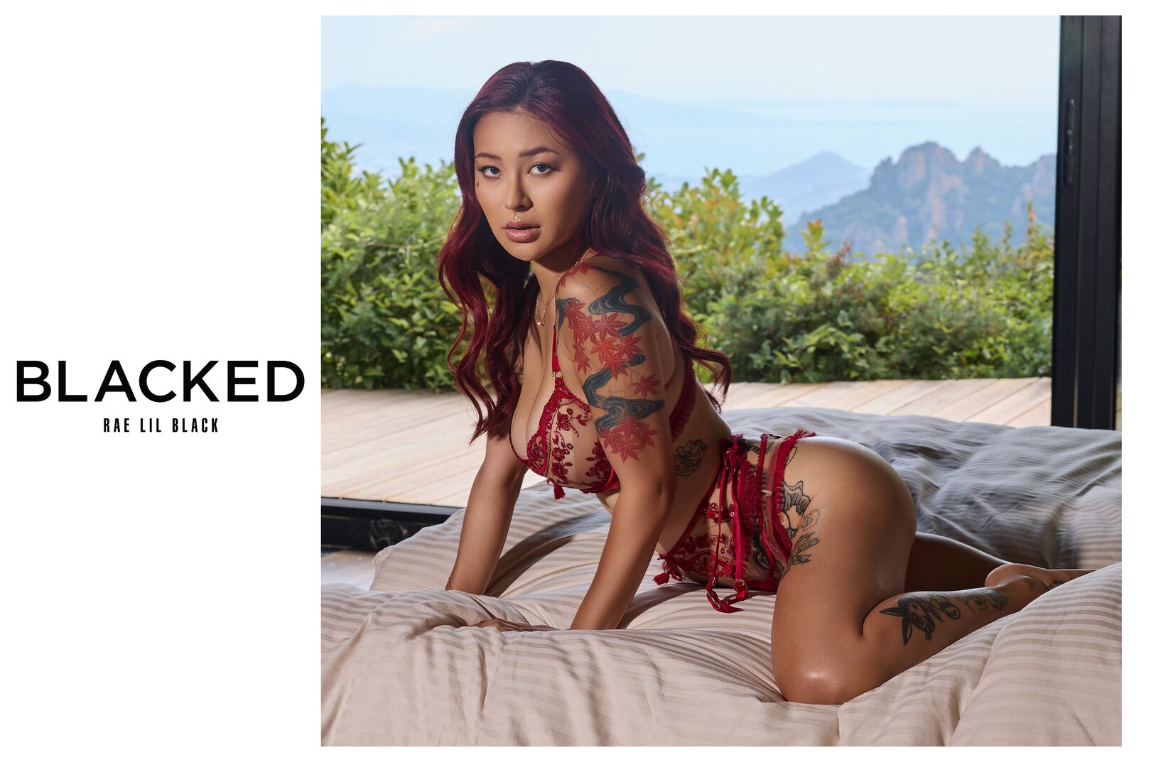 Cock Crazy Rae Handles Two BBCs