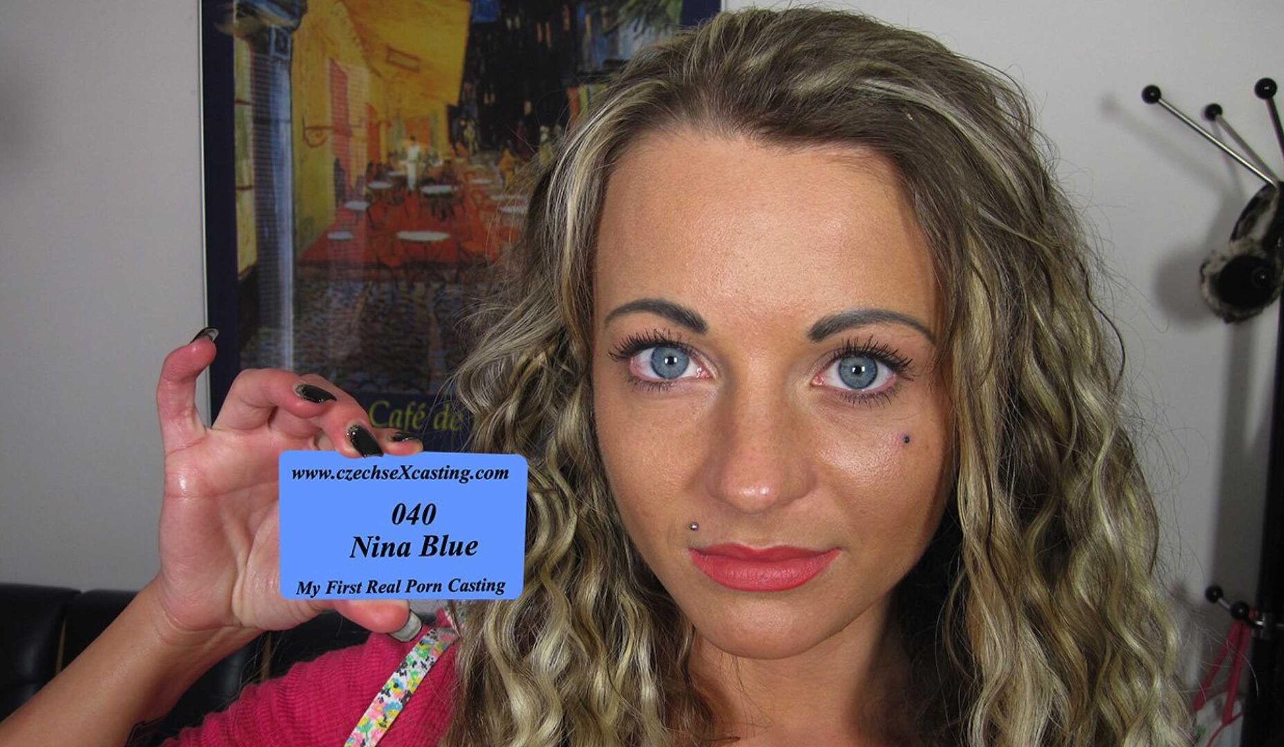 Nina's first porn casting 0179