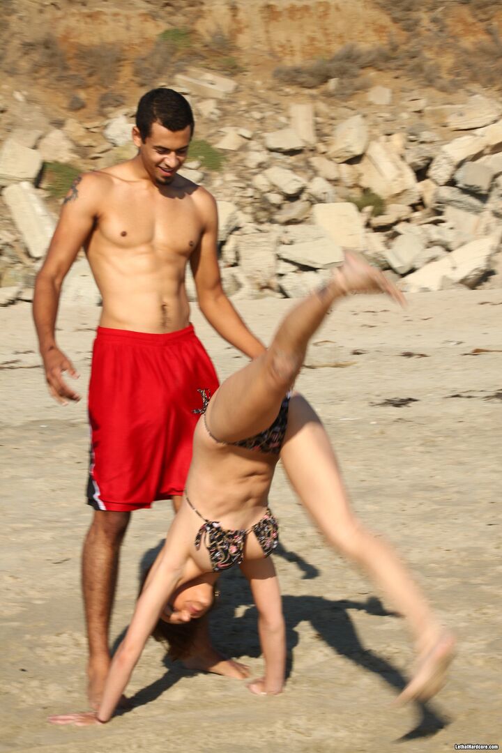 A Day Of Yoga At The Beach Turns Into Blissful Fucking