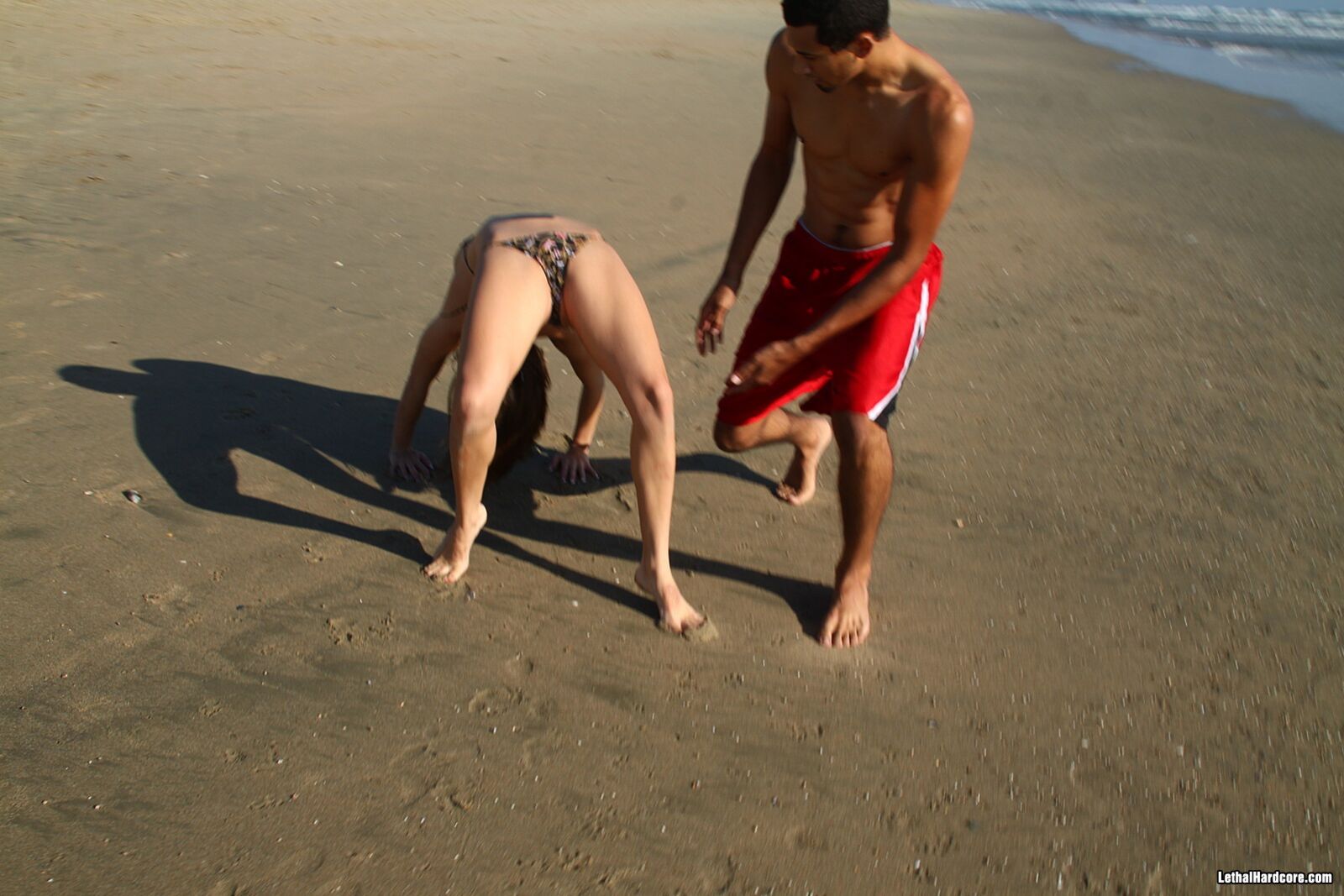 A Day Of Yoga At The Beach Turns Into Blissful Fucking