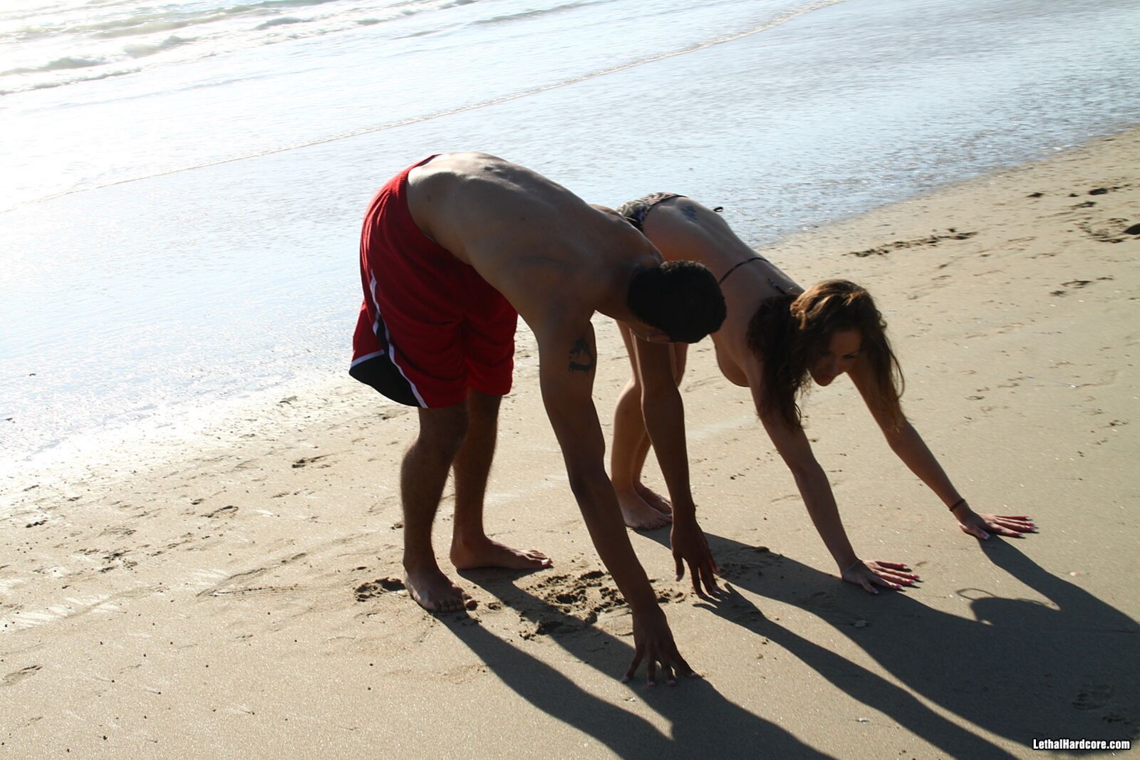 A Day Of Yoga At The Beach Turns Into Blissful Fucking
