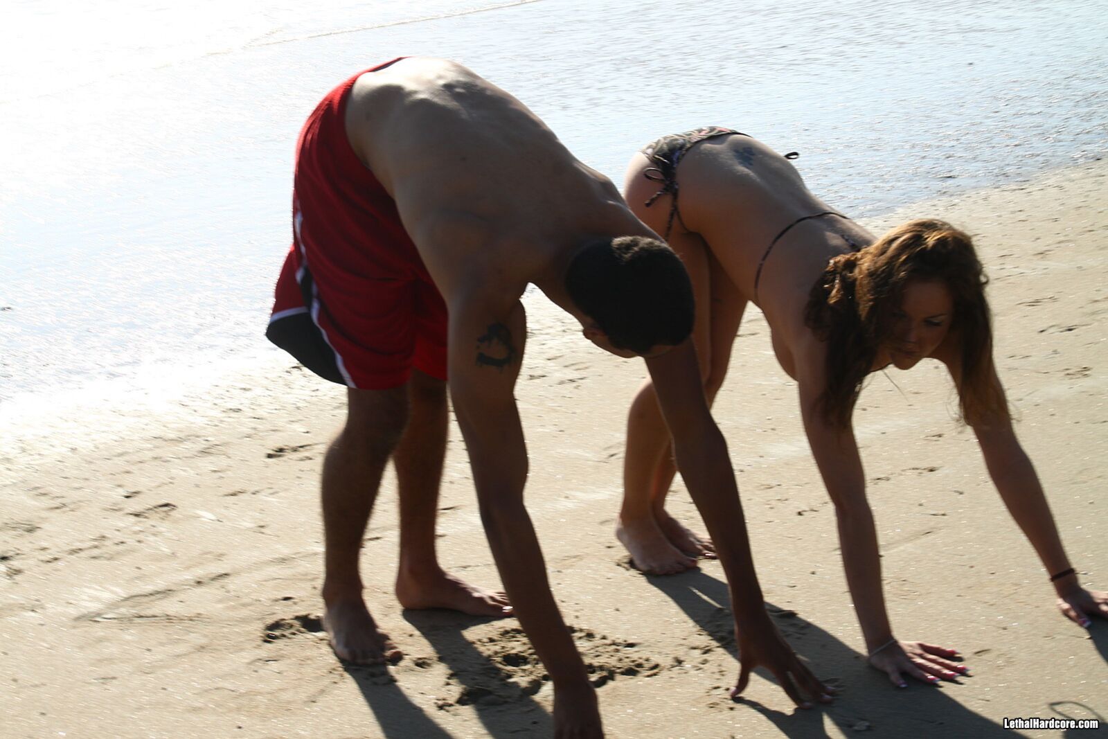 A Day Of Yoga At The Beach Turns Into Blissful Fucking