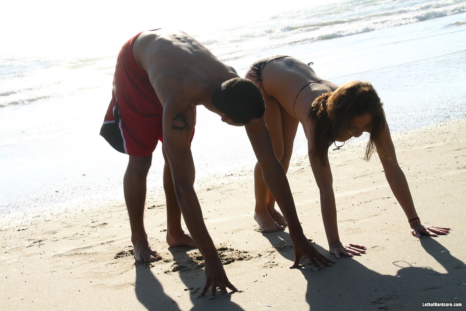 A Day Of Yoga At The Beach Turns Into Blissful Fucking
