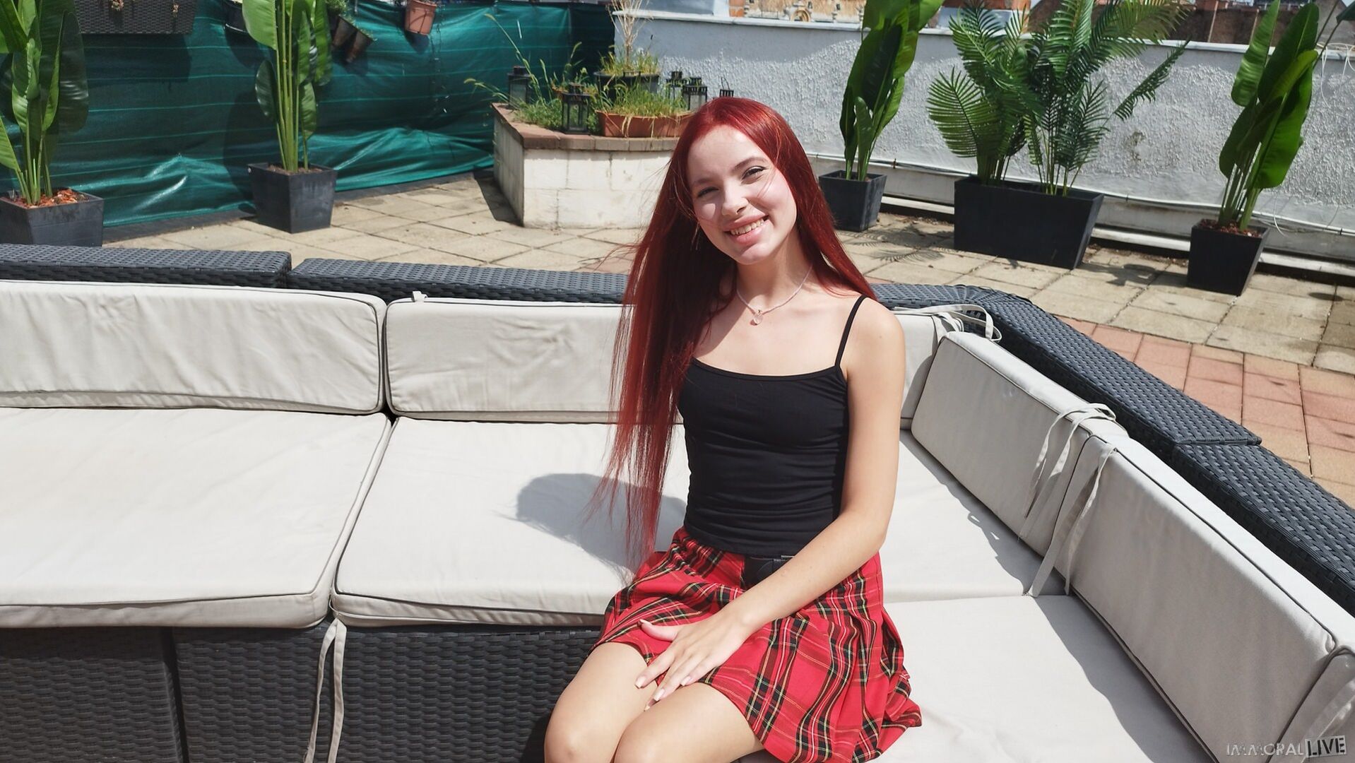 MEGAN MURKOVSKI NAUGHTY ICE CREAM LOVING 18-YEAR-OLD REDHEAD RUSSIAN