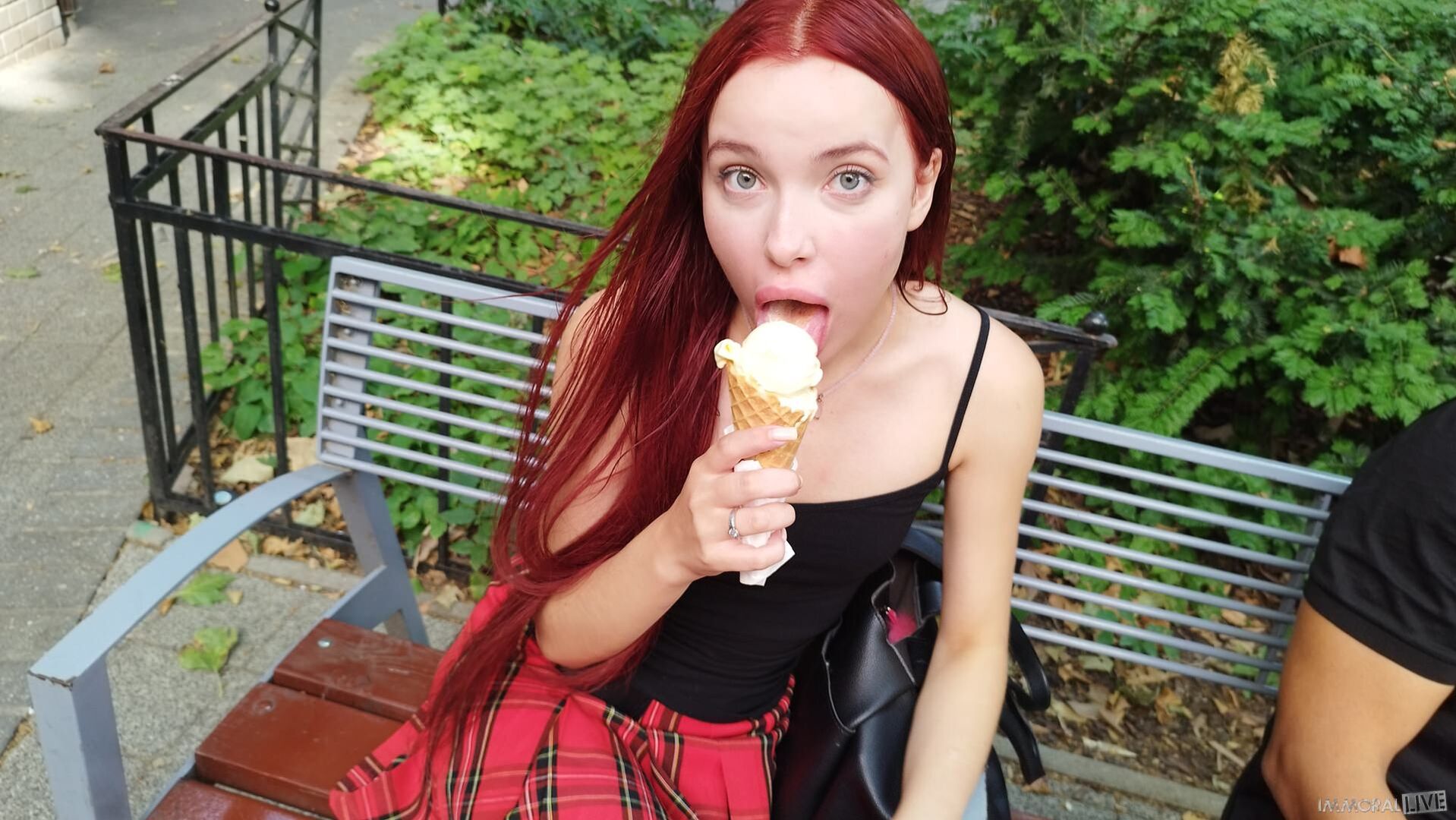 MEGAN MURKOVSKI NAUGHTY ICE CREAM LOVING 18-YEAR-OLD REDHEAD RUSSIAN