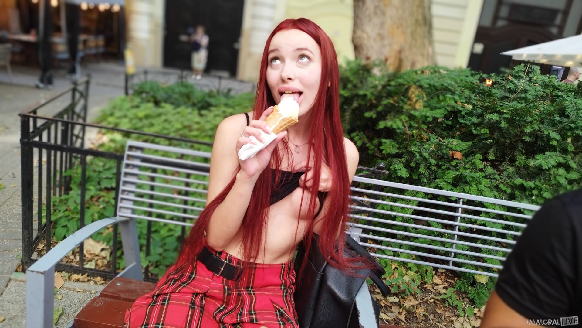MEGAN MURKOVSKI NAUGHTY ICE CREAM LOVING 18-YEAR-OLD REDHEAD RUSSIAN