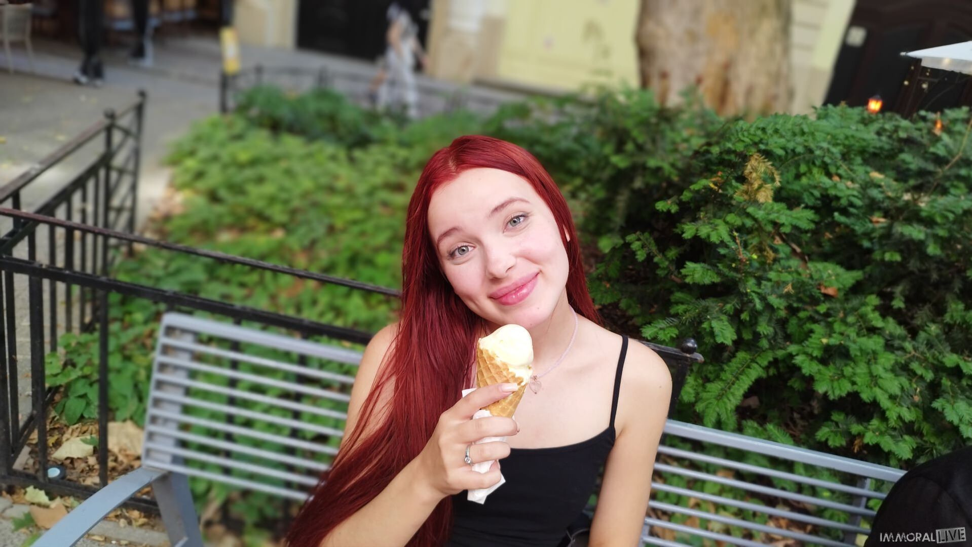 MEGAN MURKOVSKI NAUGHTY ICE CREAM LOVING 18-YEAR-OLD REDHEAD RUSSIAN