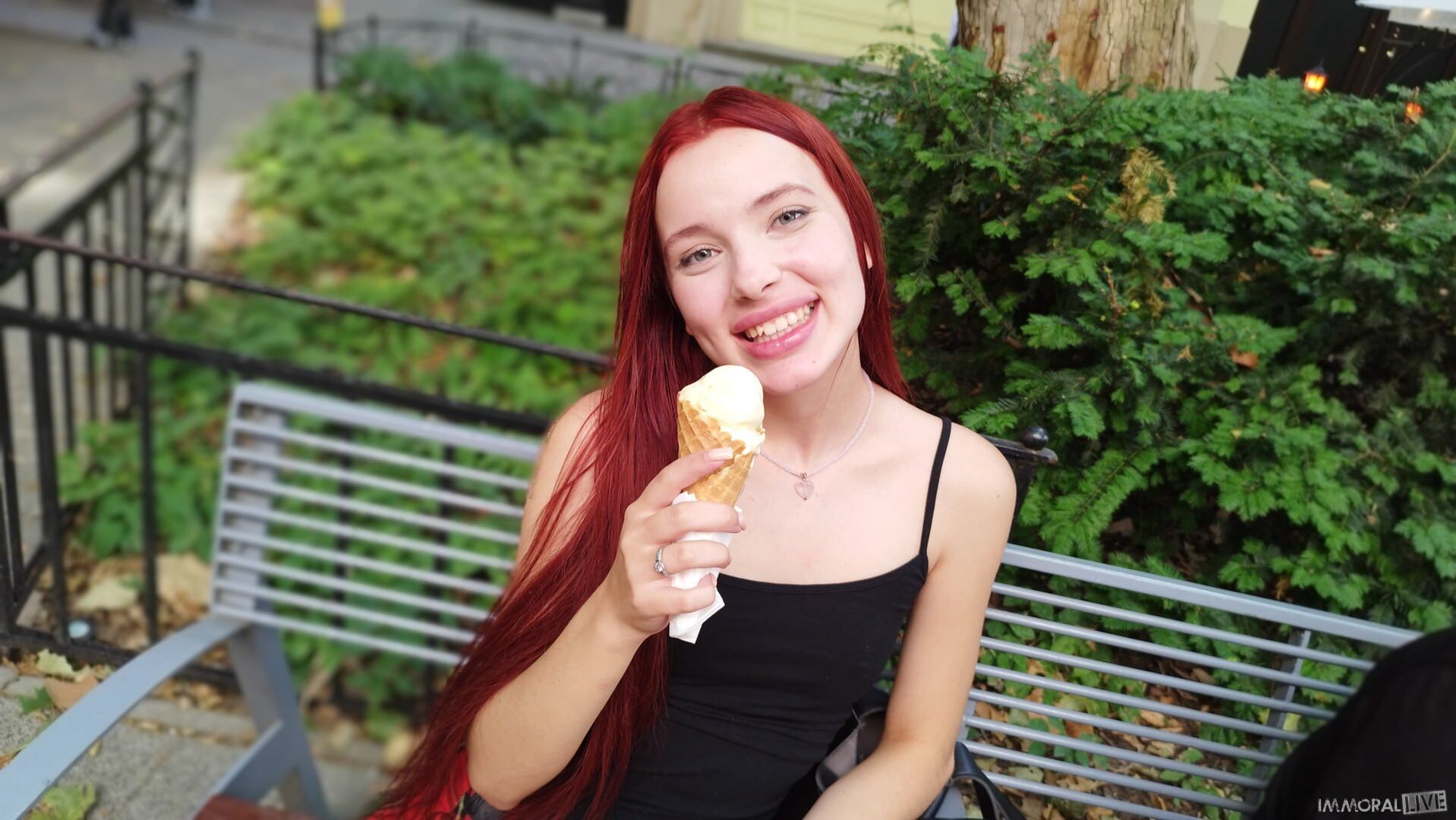 MEGAN MURKOVSKI NAUGHTY ICE CREAM LOVING 18-YEAR-OLD REDHEAD RUSSIAN