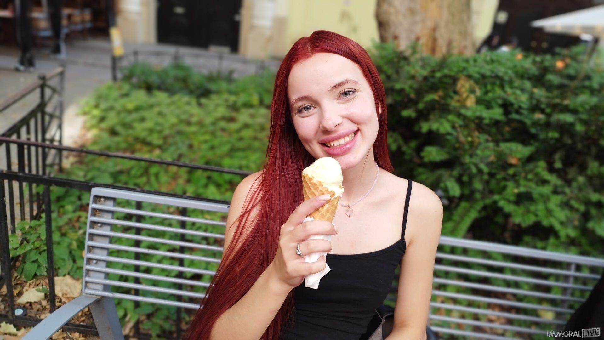 MEGAN MURKOVSKI NAUGHTY ICE CREAM LOVING 18-YEAR-OLD REDHEAD RUSSIAN