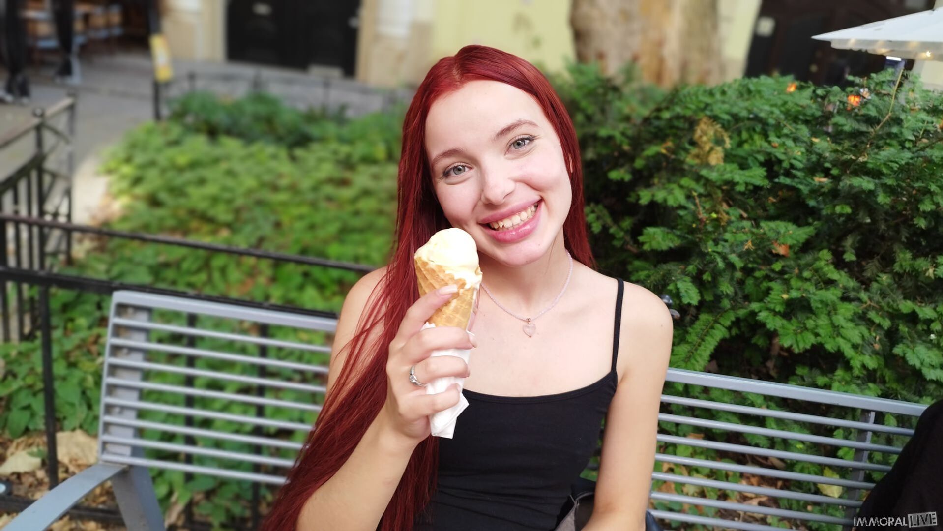 MEGAN MURKOVSKI NAUGHTY ICE CREAM LOVING 18-YEAR-OLD REDHEAD RUSSIAN