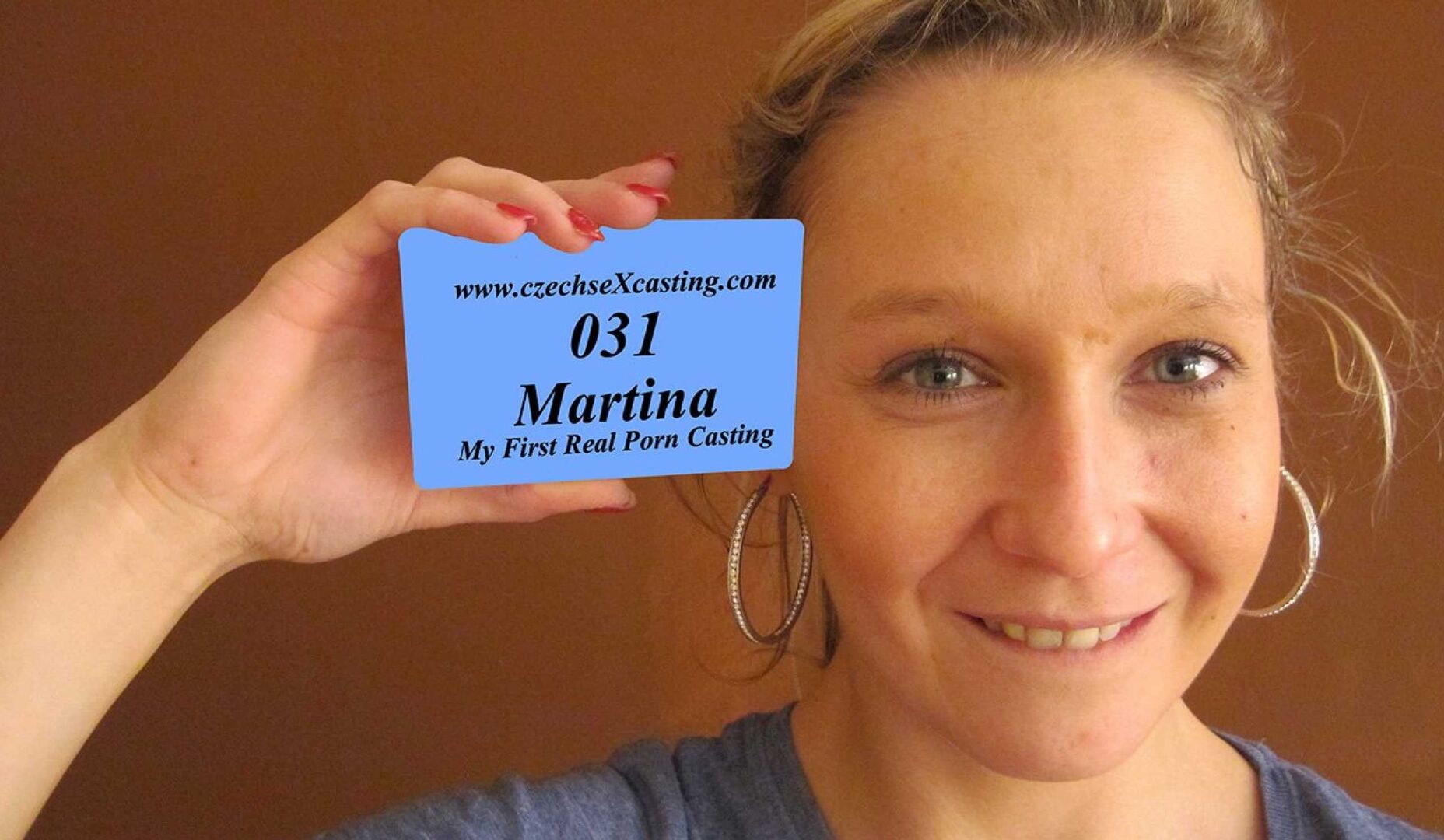 Martina's first porn casting 0170