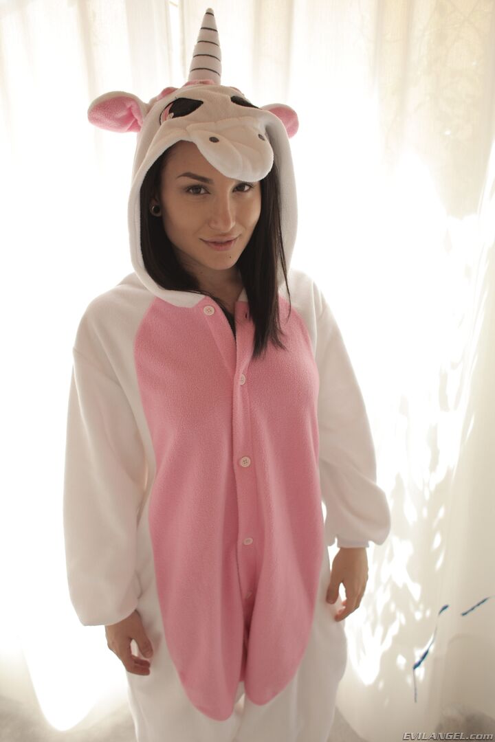 Sweet Lesbians In Unicorn Pajamas