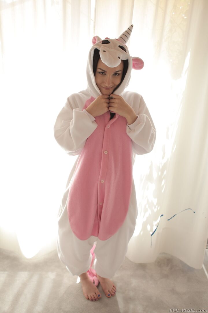 Sweet Lesbians In Unicorn Pajamas
