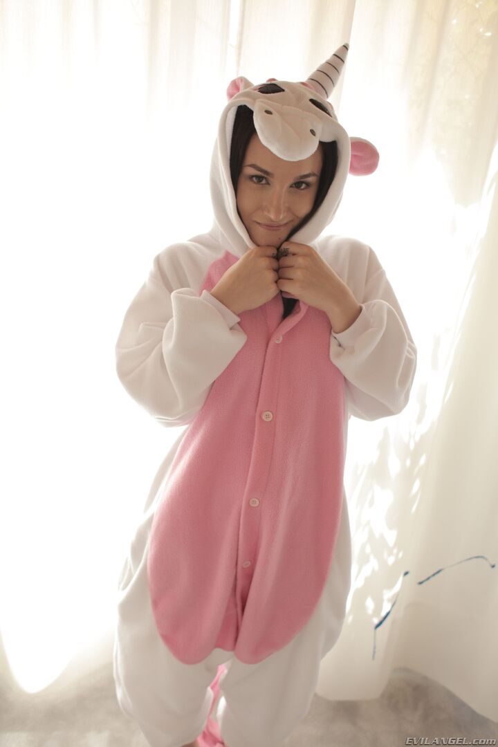 Sweet Lesbians In Unicorn Pajamas
