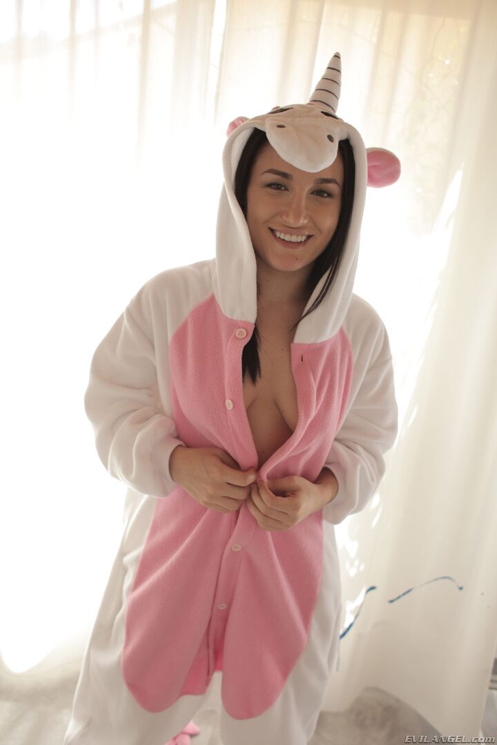 Sweet Lesbians In Unicorn Pajamas