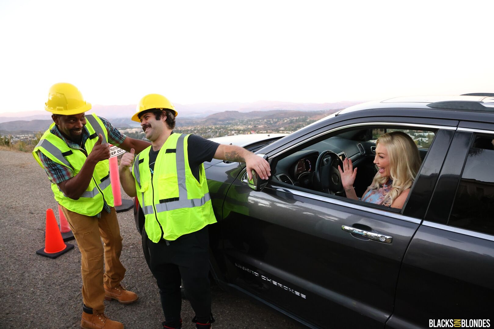 Adira Allure's Roadblock Ends Up In Anal Work