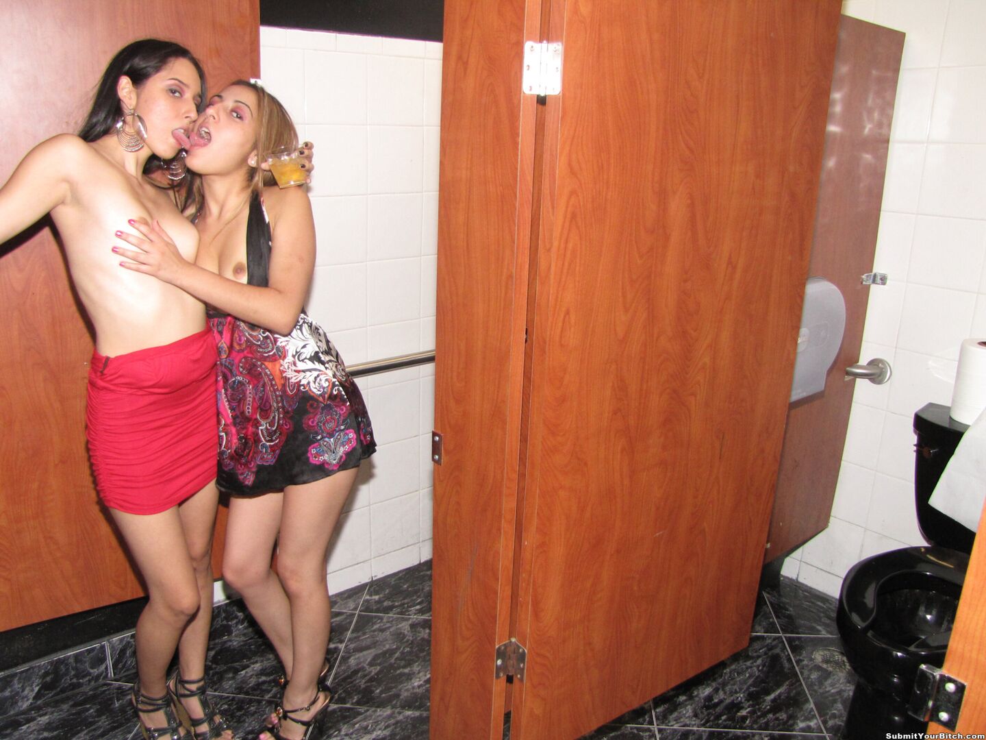 Me and the girls messin'