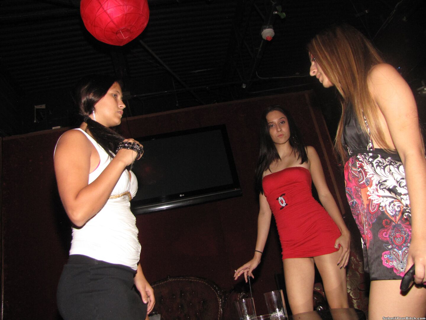 Me and the girls messin'