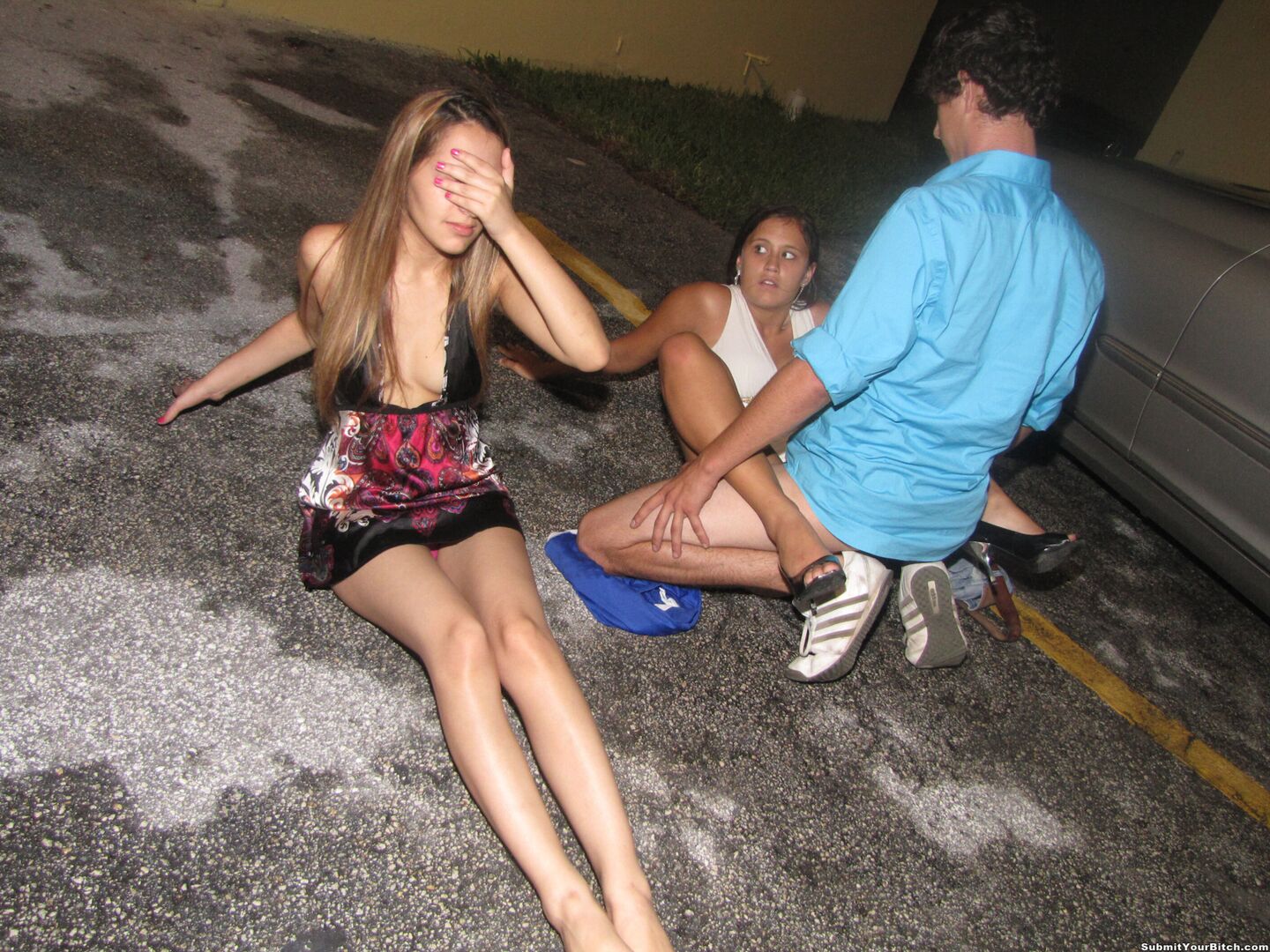 Me and the girls messin'