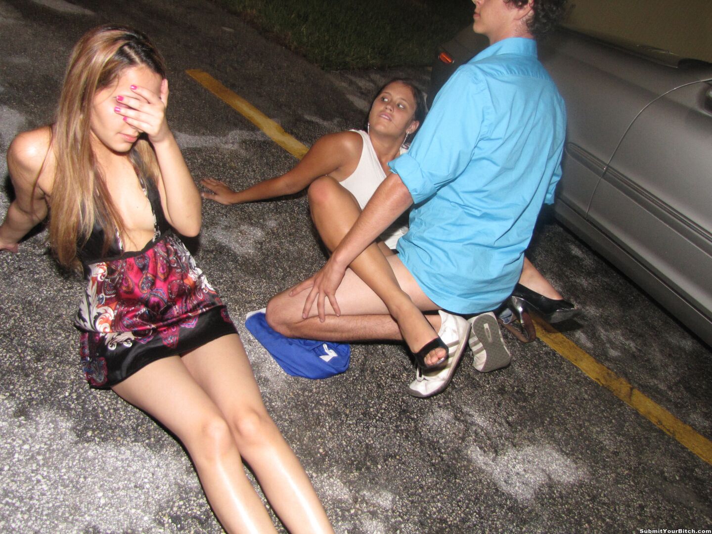 Me and the girls messin'