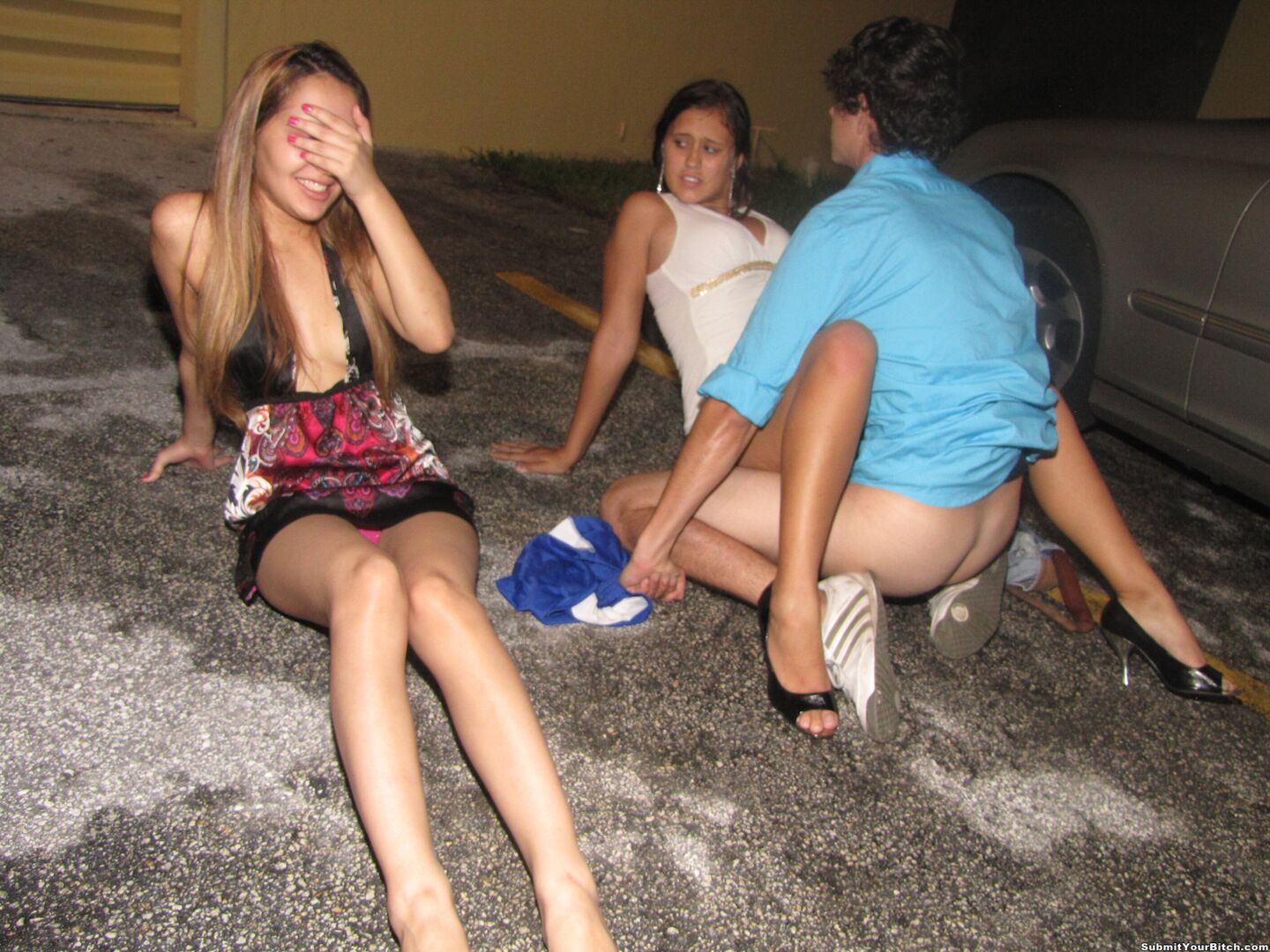 Me and the girls messin'
