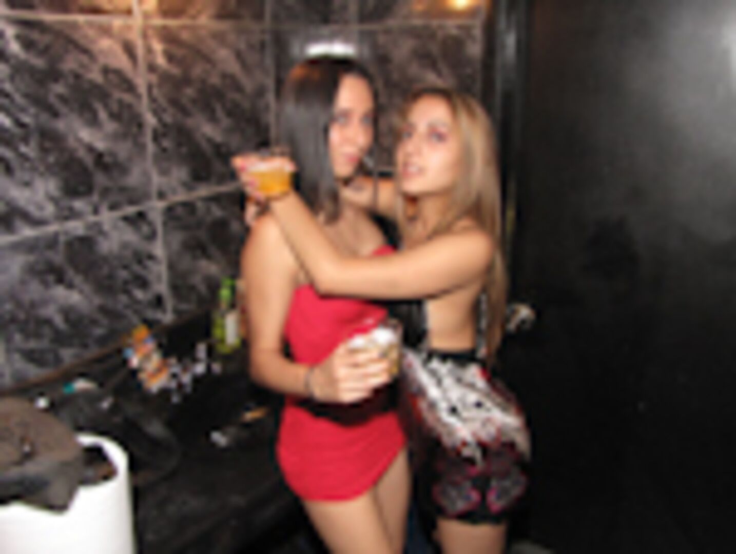 Me and the girls messin'