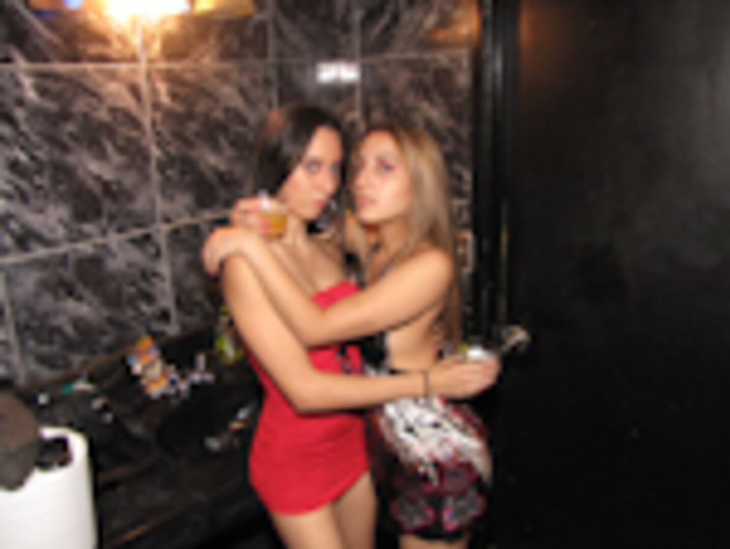 Me and the girls messin'