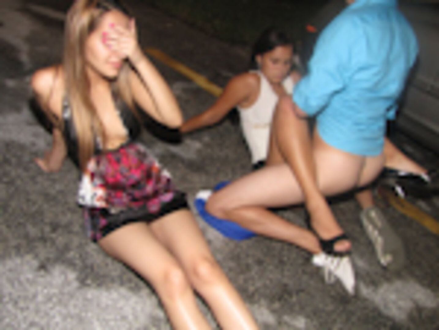 Me and the girls messin'