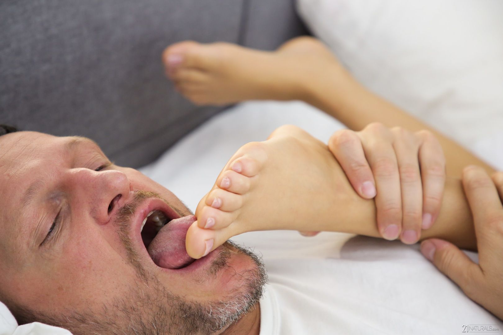 Good Morning Footjob