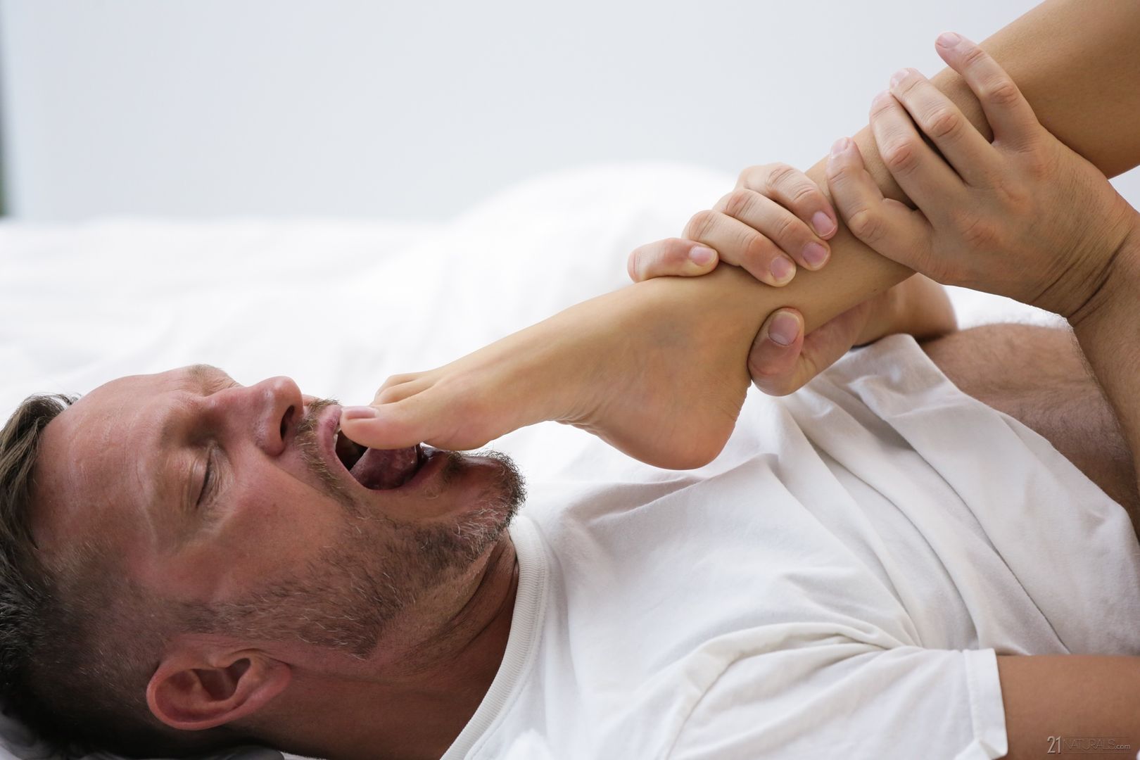 Good Morning Footjob