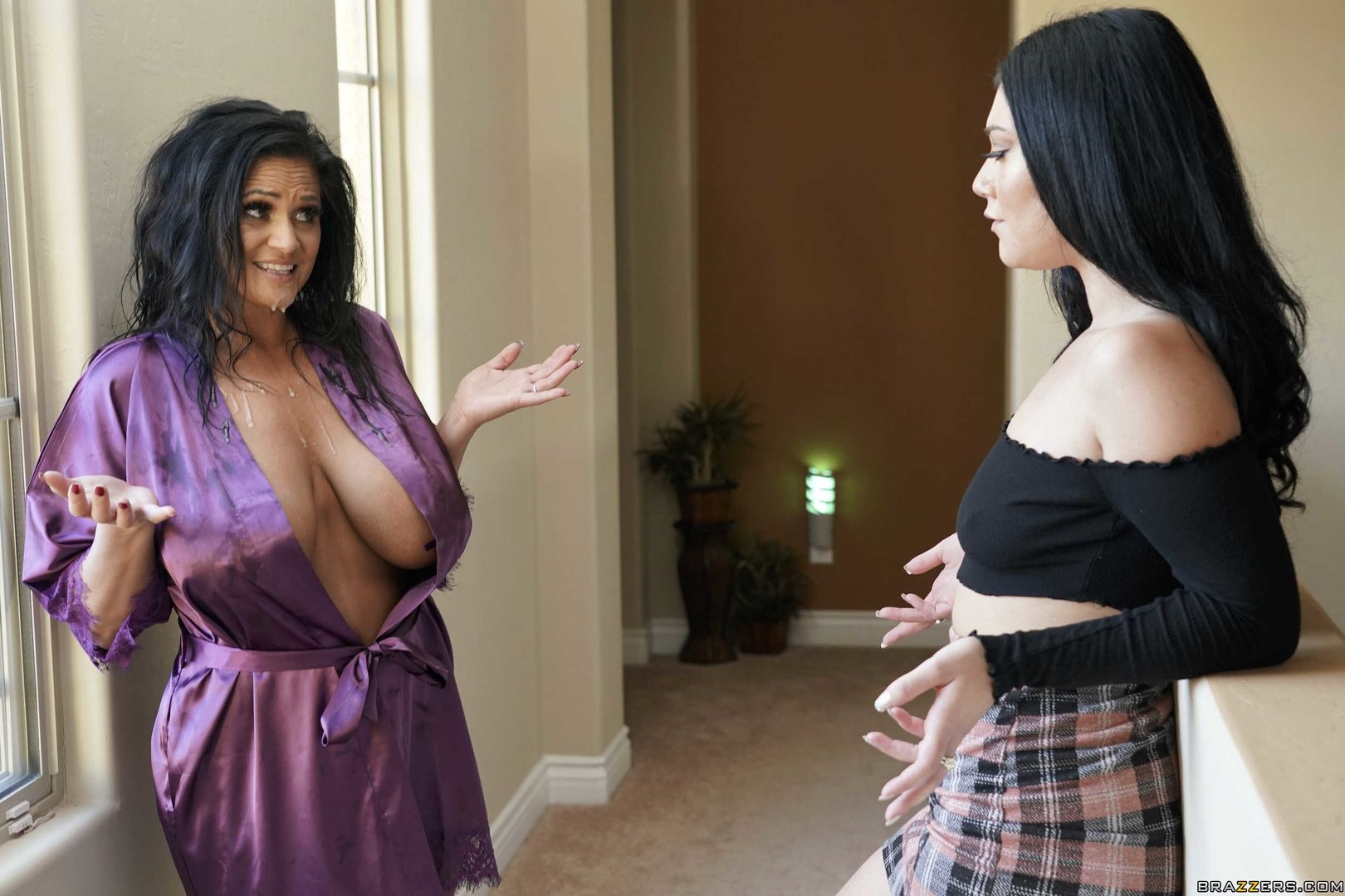 Bathing With Her Boyfriend