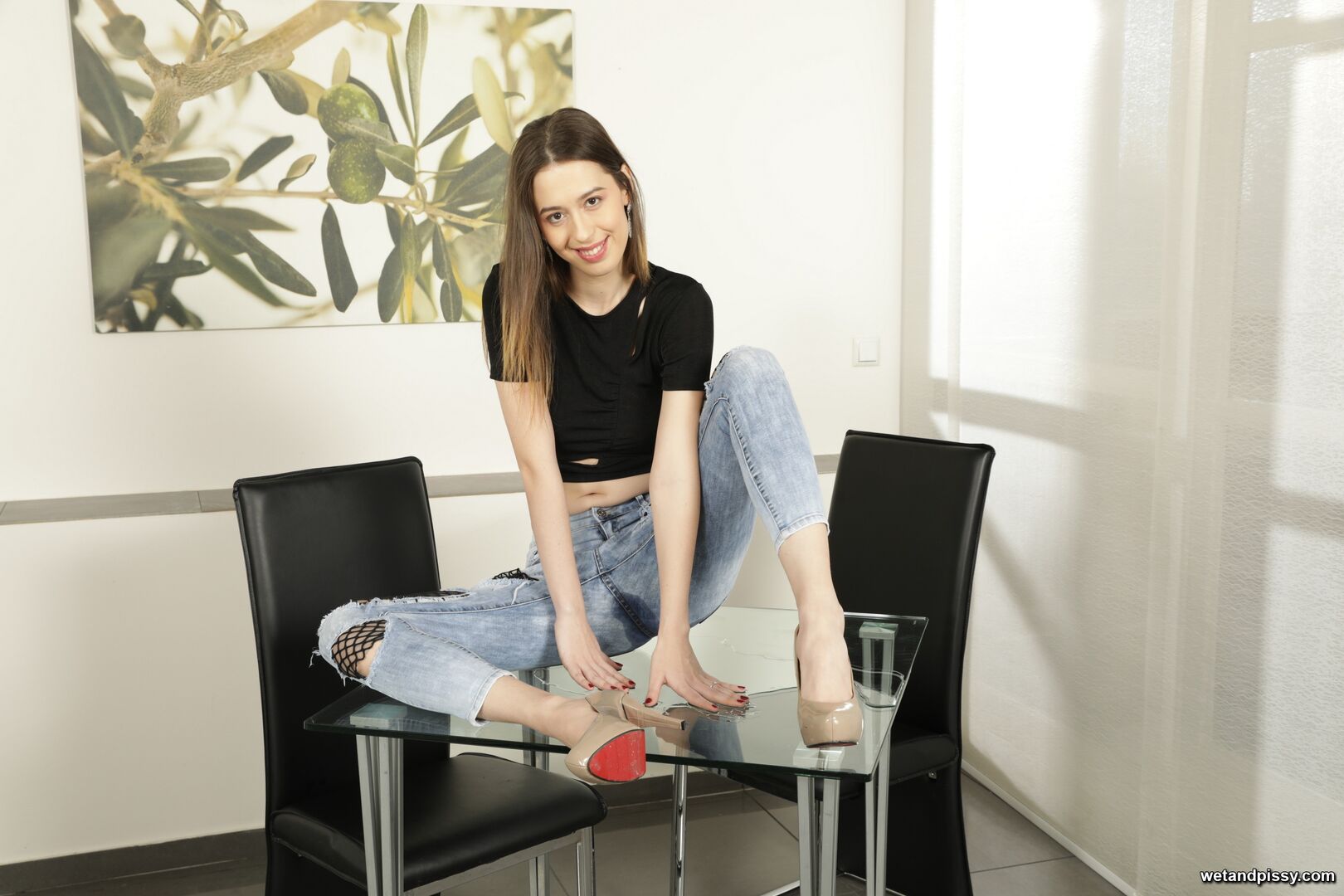 Mia De Vill — Pee Soaked Clothing