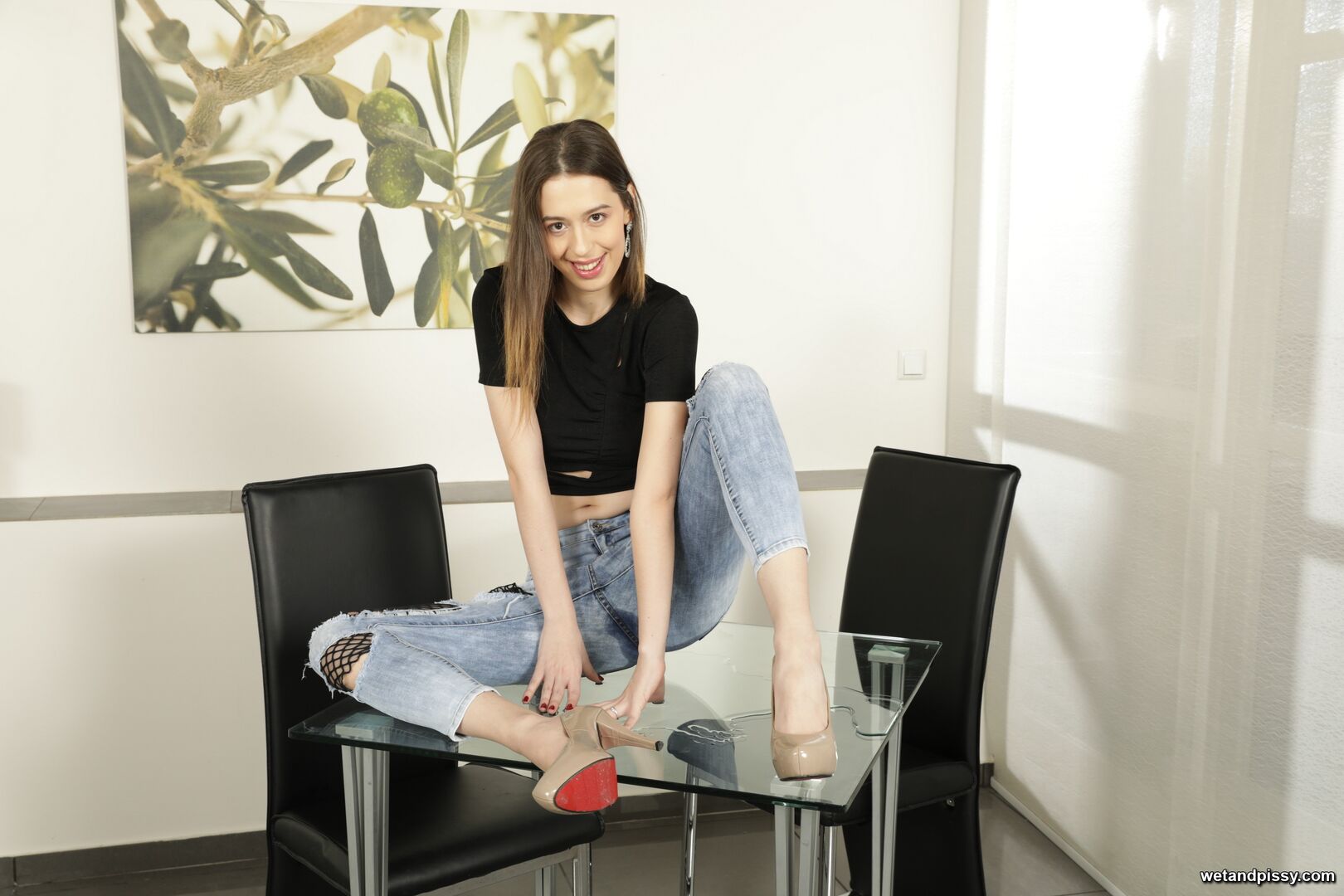 Mia De Vill — Pee Soaked Clothing