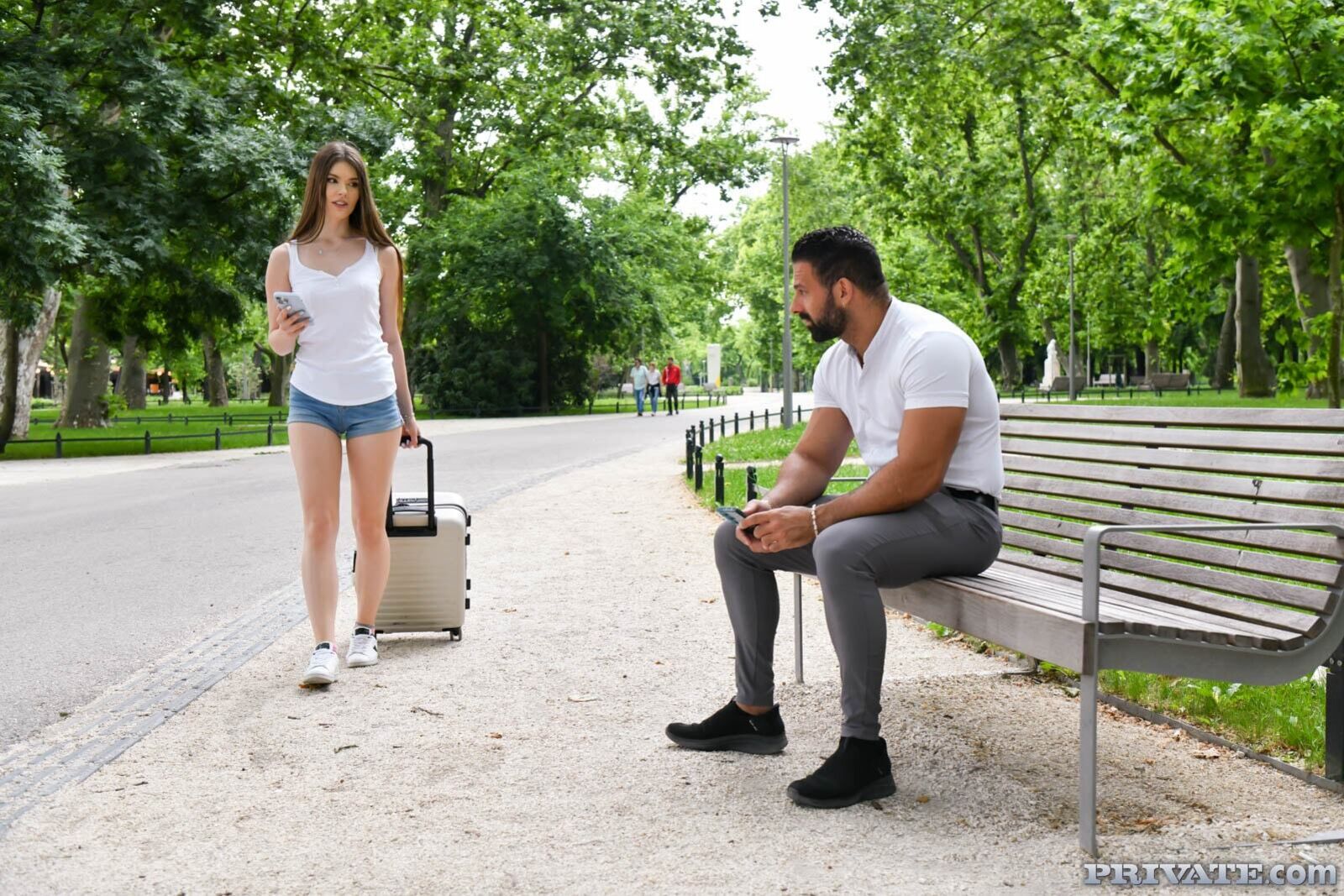 Princess Alice meets a stud who fucks her ass better than her stepbrother