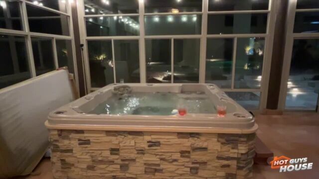 Jacuzzi Fun: Swapping Tongues and More