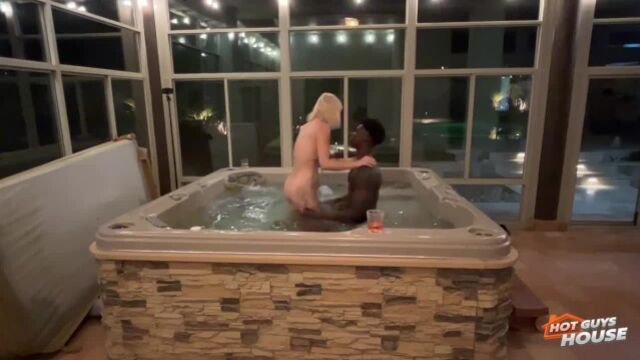 Jacuzzi Fun: Swapping Tongues and More