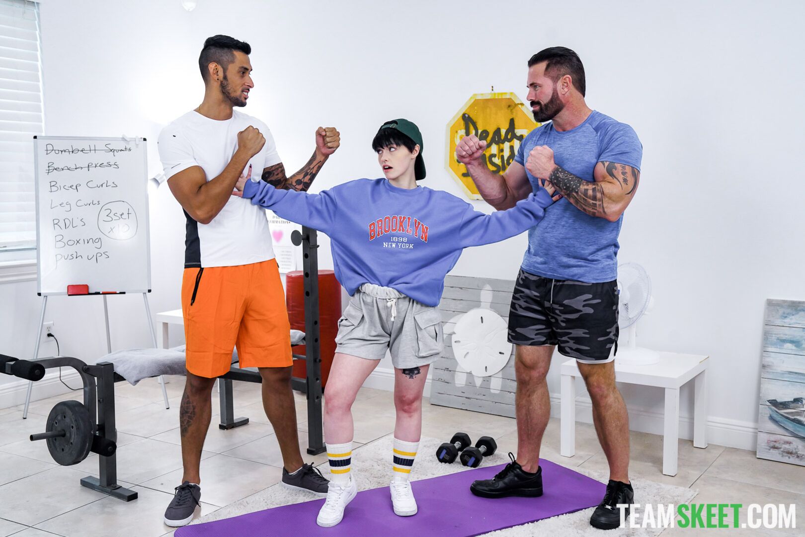 Two Trainers for One Tomboy