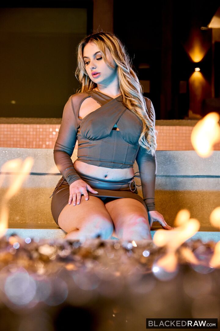 Blonde Cutie Ditches BF For BBC