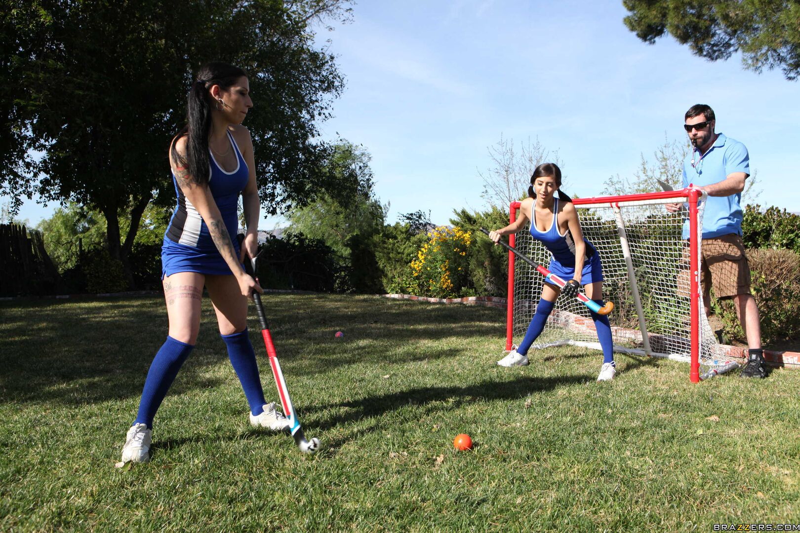 Big Tits in Field Hockey
