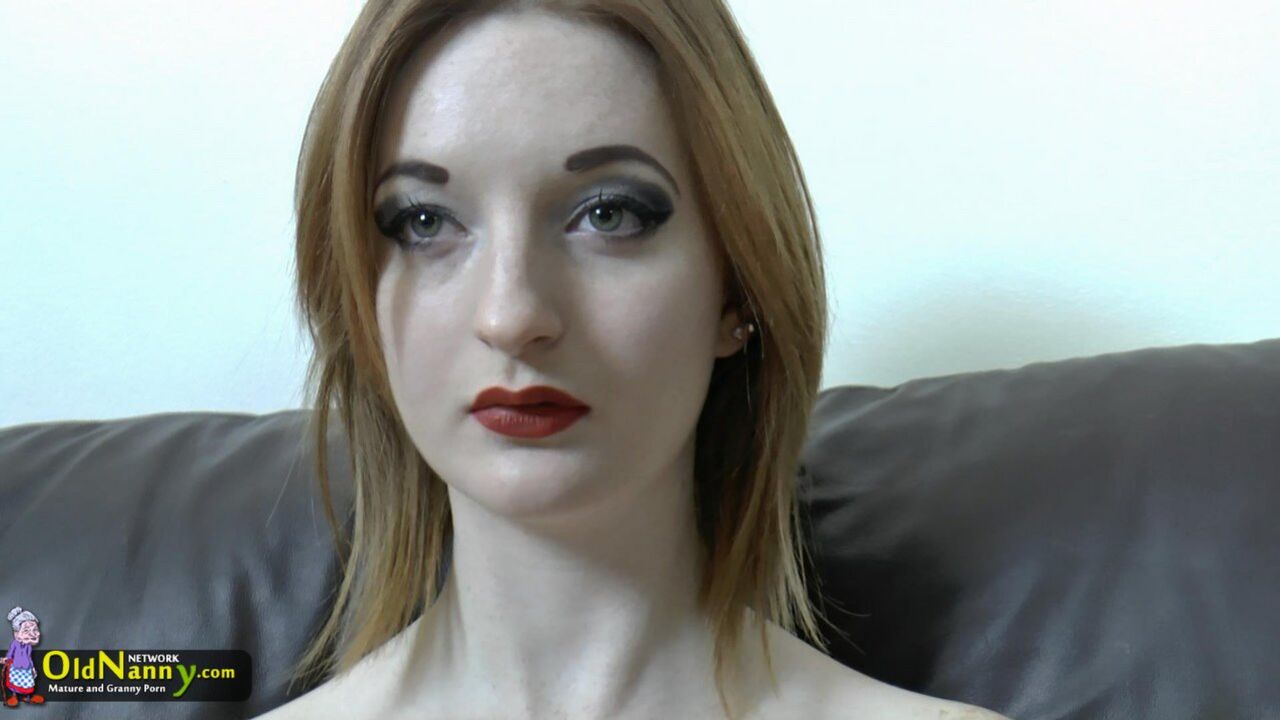 BRITISH GRANNY LACEY STARR PLAYS WITH DOLL ZARA