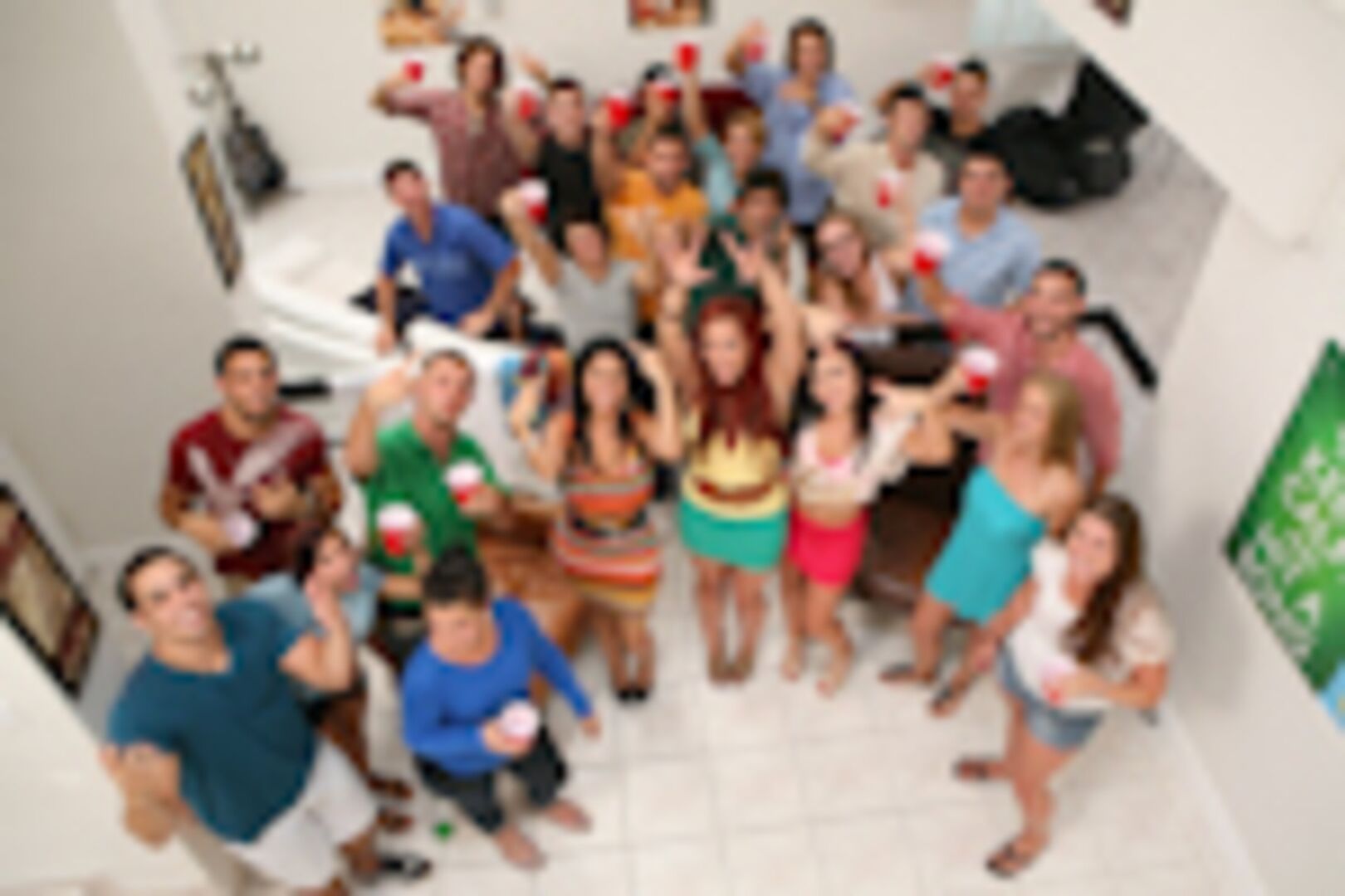 Pornstars crash another party