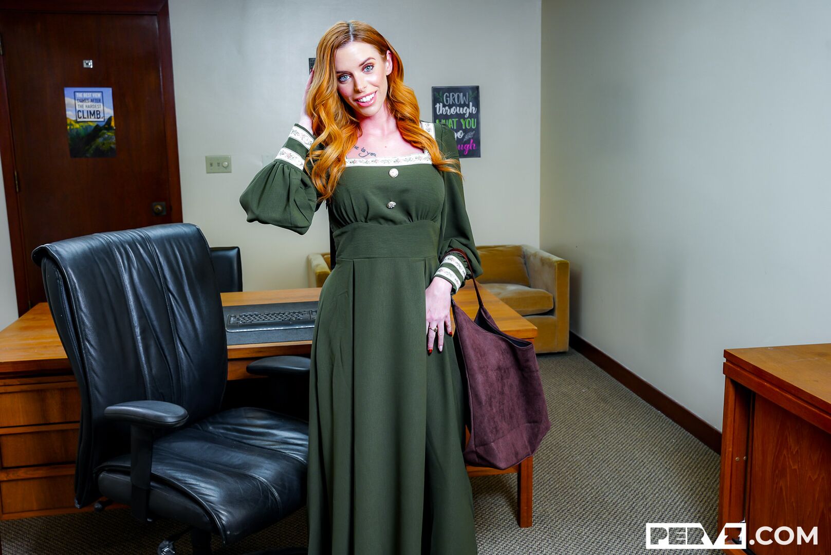 The Cum-Covered Ginger Librarian