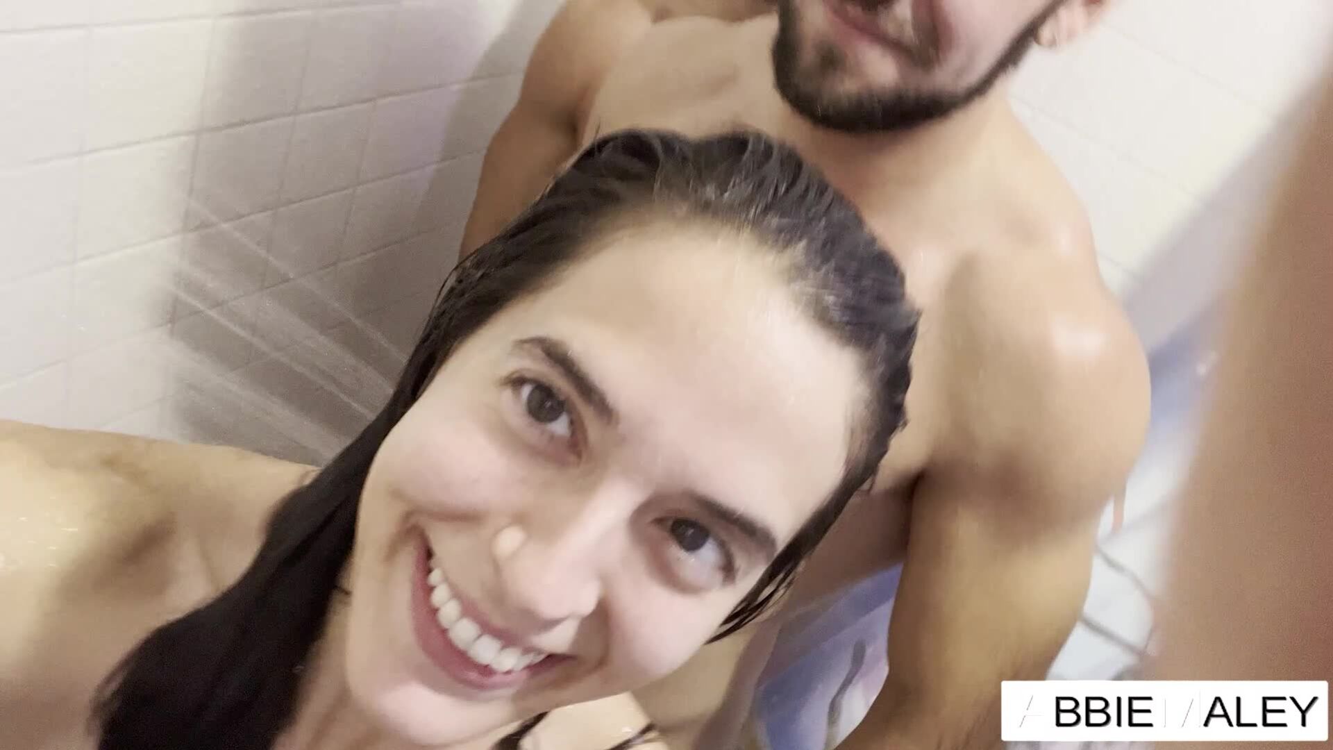 Abbie’s Reality Show Episode 1: Double the Dick in The Shower