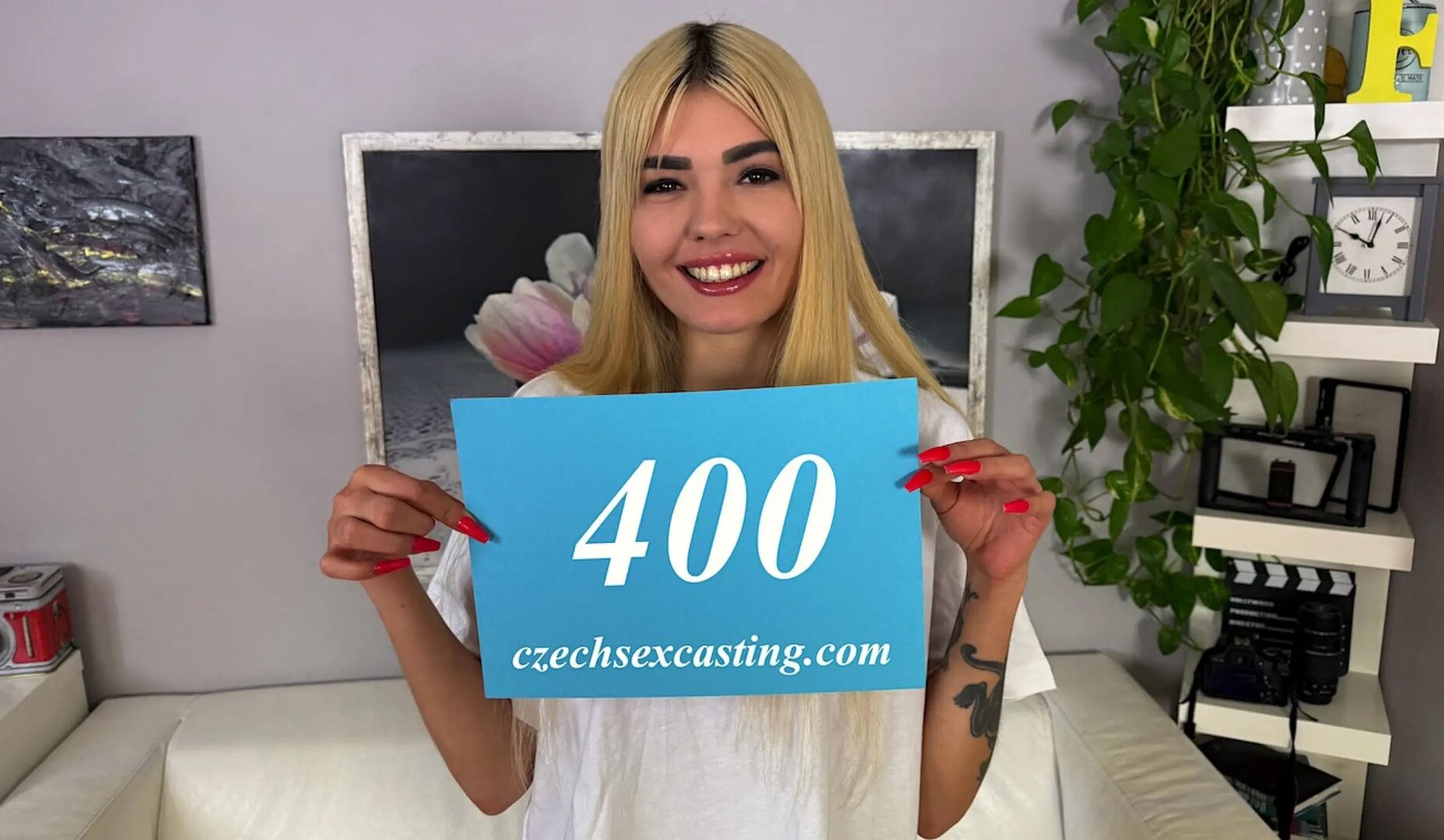 Sexy blonde loves horny Czech men