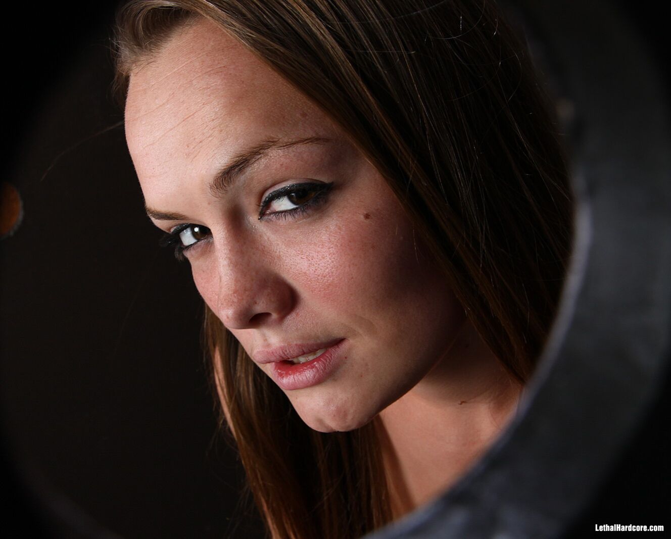 Innocent Teen Monica Rise Sucks Cock At A Glory Hole
