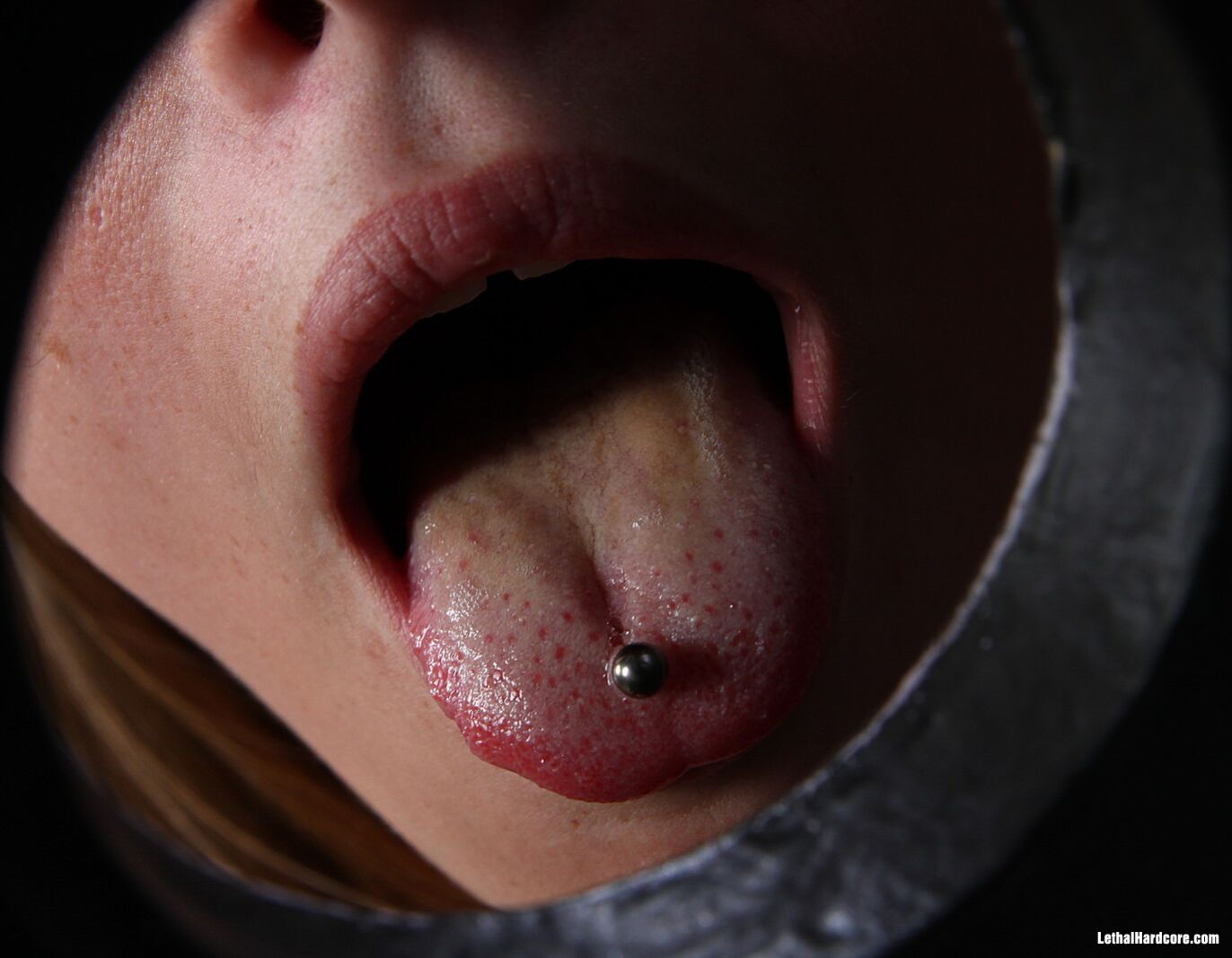 Innocent Teen Monica Rise Sucks Cock At A Glory Hole