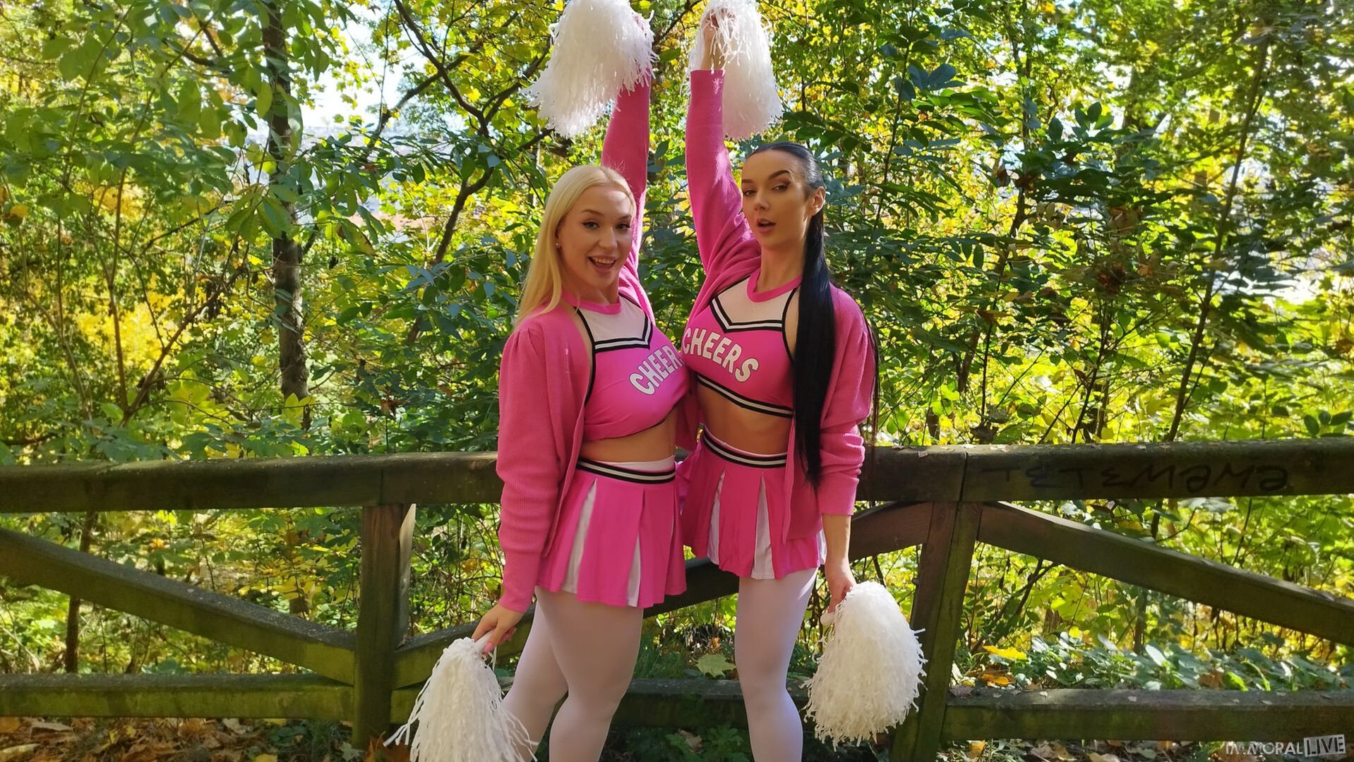 Busty Cheerleaders Cuckold Their Pervert Coach Part 1